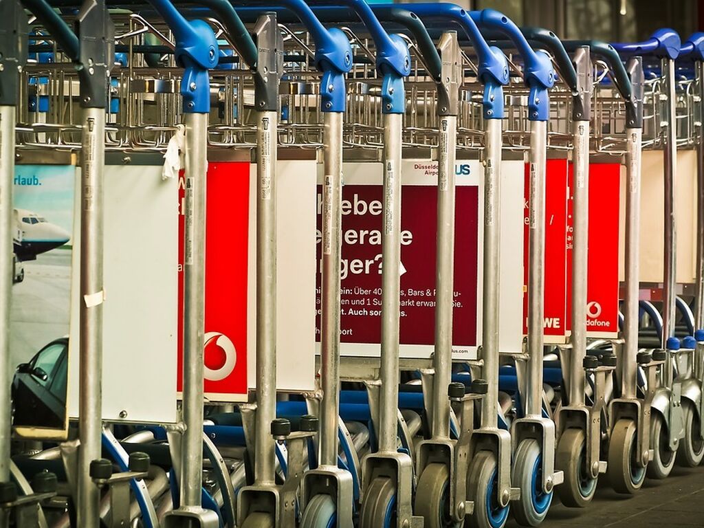 Baggage handling staff strike